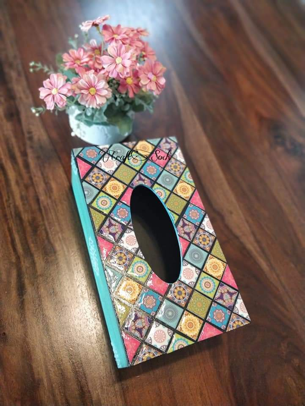 Handcrafted Tissue Box